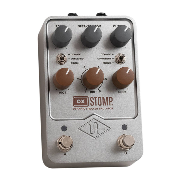 UNIVERSAL AUDIO UAFX OX STOMP DYNAMIC SPEAKER EMULATOR Stang Guitars