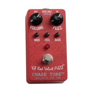 USED CHASE TONE 68 RED VELVET FUZZ WITH BOX
