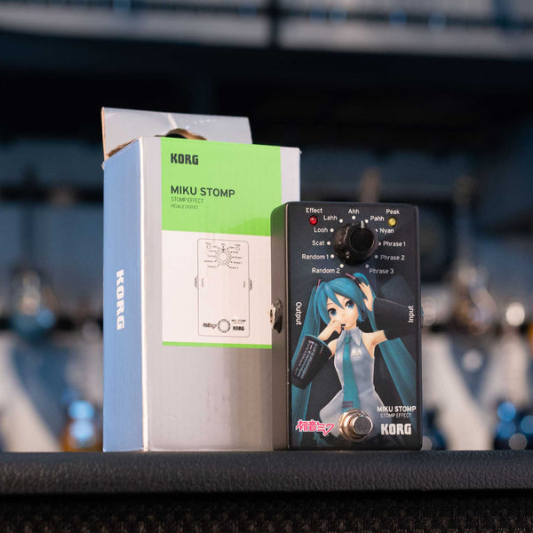 korg miku pedal USED KORG MIKU STOMP WITH BOX