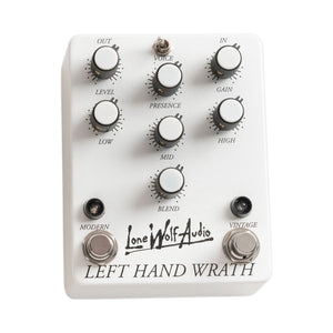 USED LONE WOLF AUDIO LEFT HAND WRATH DISTORTION WITH BOX