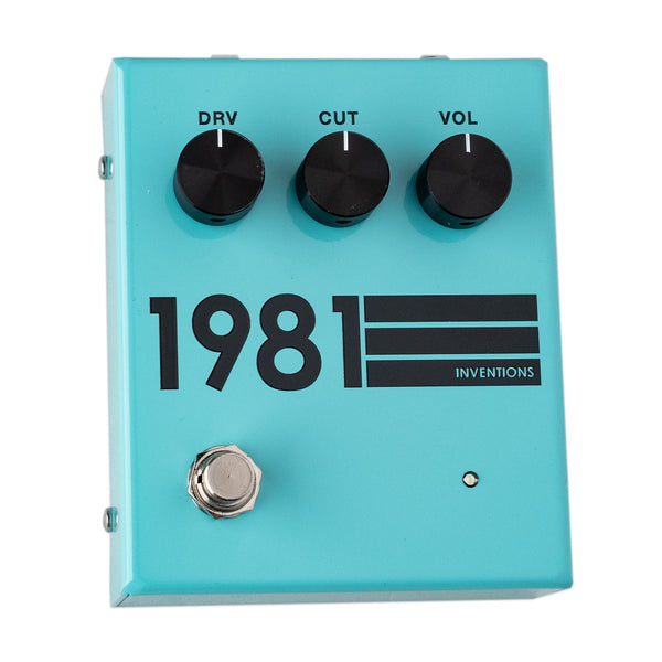 1981 INVENTIONS DRV - TEAL W/ BLACK | Stang Guitars