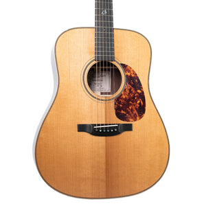 BOUCHER BG-52-G BLUEGRASS GOOSE DREADNOUGHT WITH TORREFIED GOLD TOUCH ADIRONDACK RED SPRUCE/INDIAN ROSEWOOD AND TWEED CASE