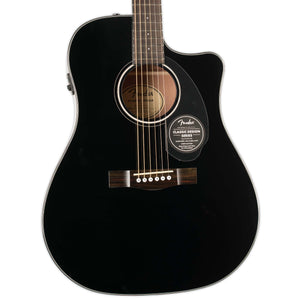 CD-60SCE DREADNOUGHT BLACK WITH ELECTRONICS