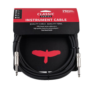PRS GUITARS CLASSIC INSTRUMENT CABLE 18’ STRAIGHT TO STRAIGHT