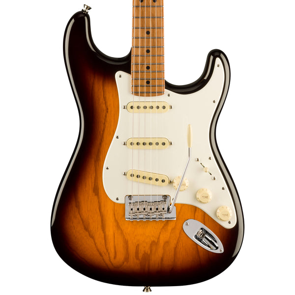 FENDER DEALER EXCLUSIVE AMERICAN PROFESSIONAL II STRATOCASTER - ROASTED MAPLE FINGERBOARD ANNIVERSARY 2-COLOUR SUNBURST