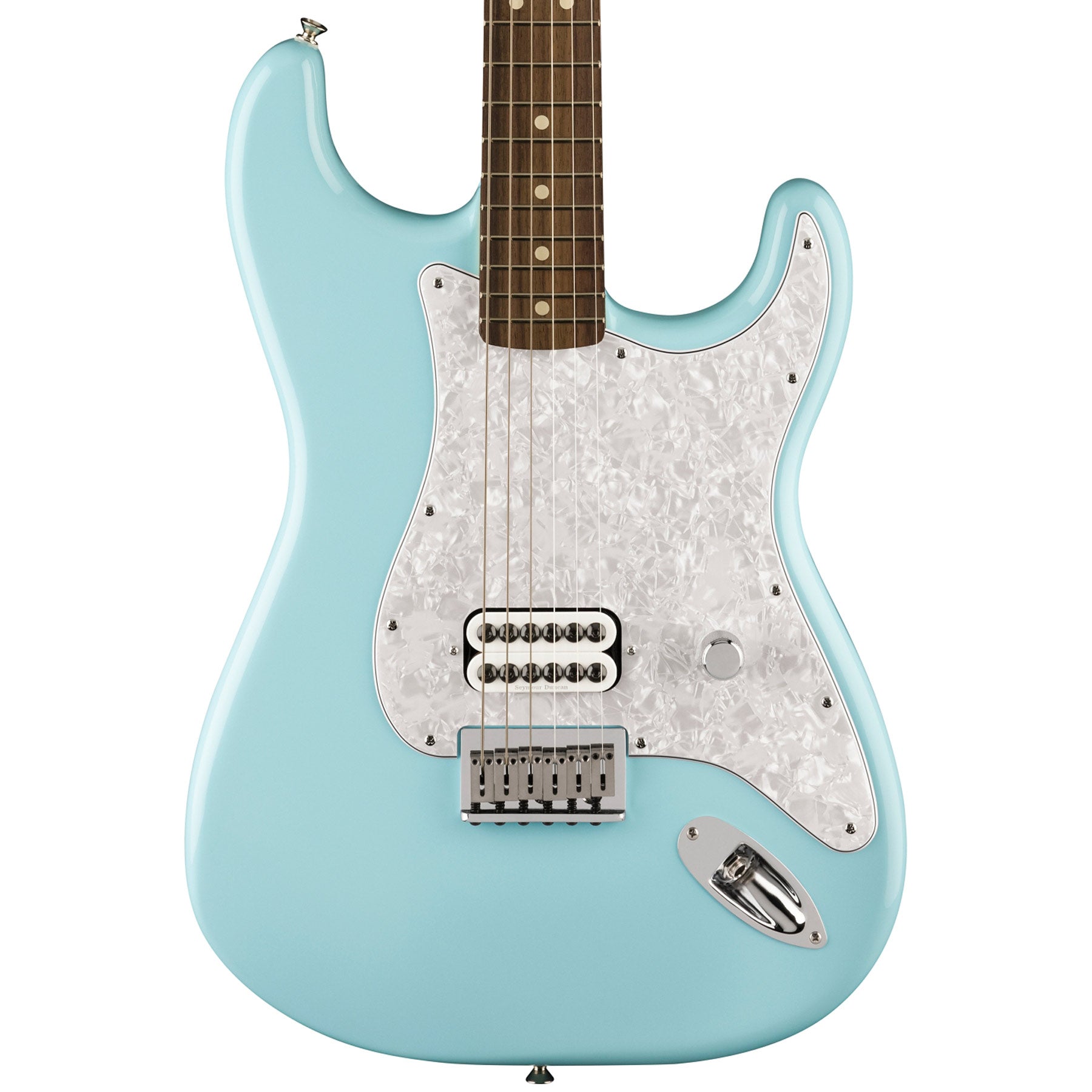 FENDER LIMITED EDITION TOM DELONGE SIGNATURE STRATOCASTER - DAPHNE BLUE