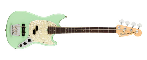 FENDER AMERICAN PERFORMER MUSTANG BASS - SATIN SURF GREEN