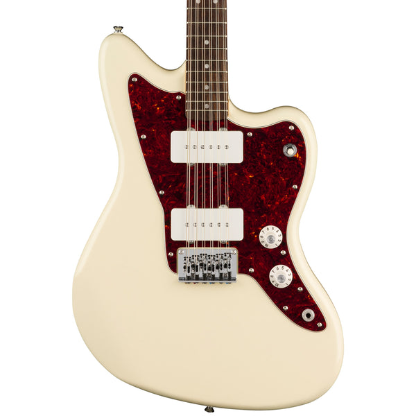 SQUIER PARANORMAL JAZZMASTER XII - OLYMPIC WHITE