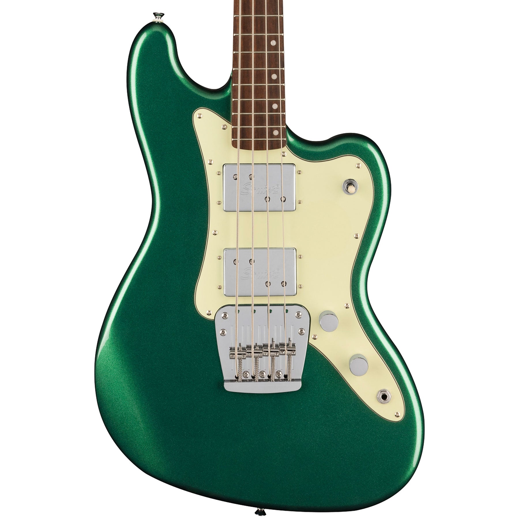 SQUIER PARANORMAL RASCAL BASS HH - SHERWOOD GREEN