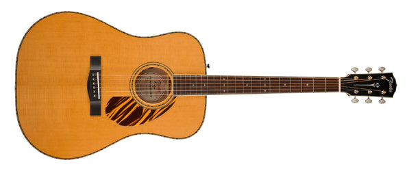 FENDER PD-220E DREADNOUGHT - NATURAL WITH CASE