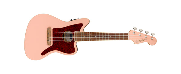 FENDER FULLERTON JAZZMASTER UKULELE - SHELL PINK