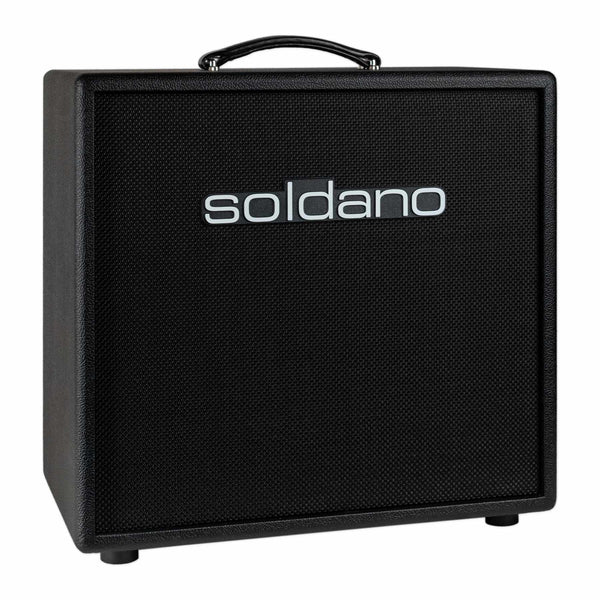 SOLDANO 1X12 OPEN BACK GUITAR CABINET - BLACK