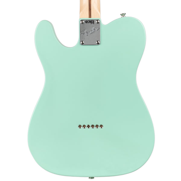 USED FENDER AMERICAN PERFORMER TELECASTER HS - SATIN SURF GREEN WITH BAG
