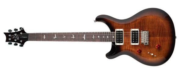 PRS SE CUSTOM 24 LEFTY - BLACK GOLD SUNBURST