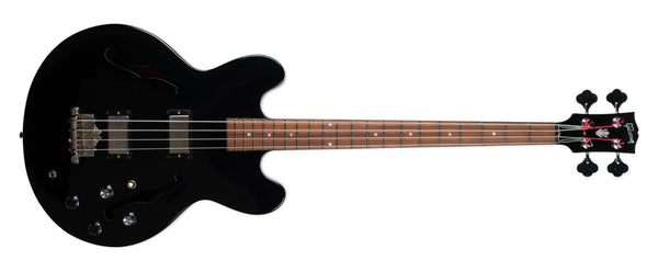 USED GIBSON ES-335 BASS - EBONY WITH CASE