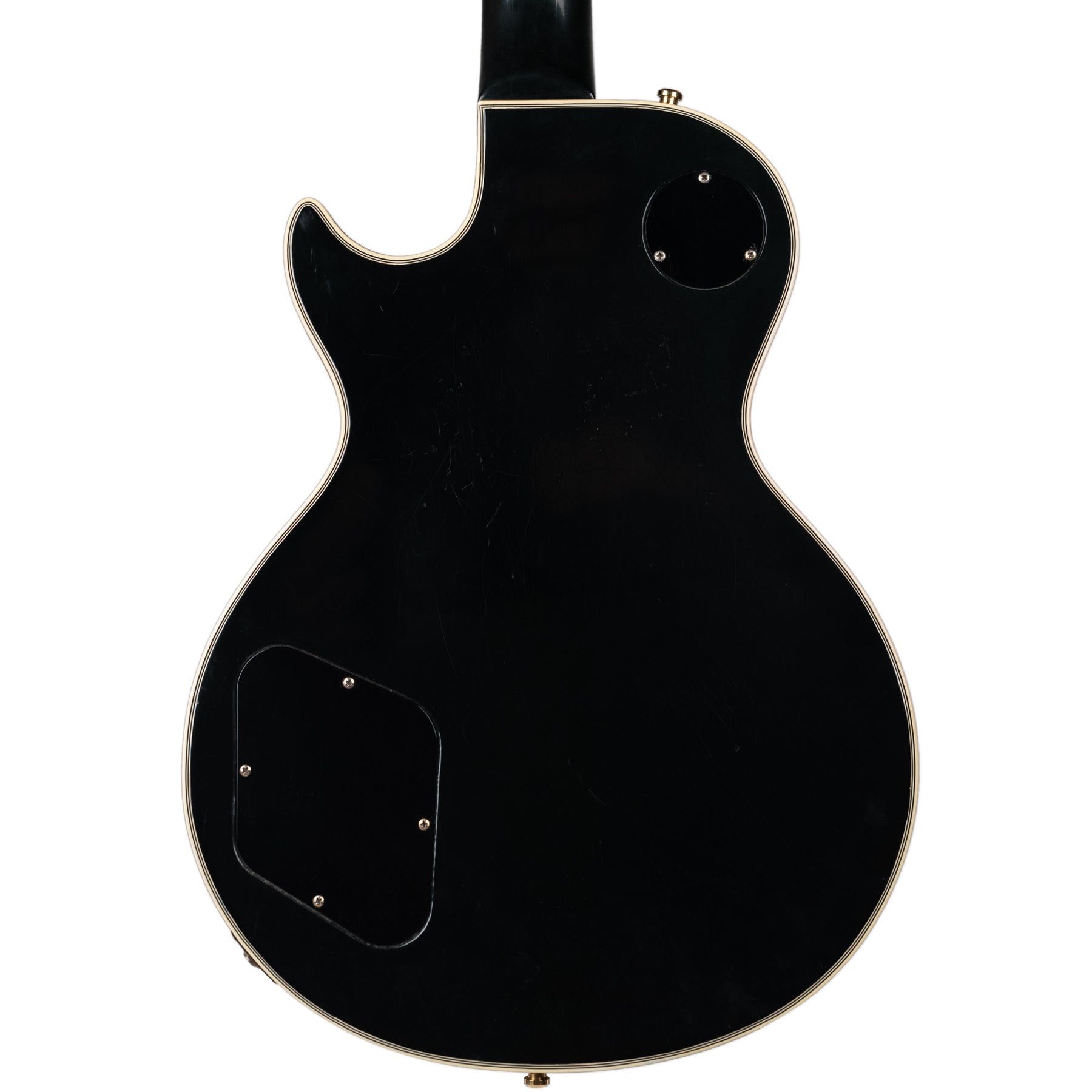 VINTAGE GIBSON 1976 LES PAUL CUSTOM - EBONY WITH CASE | Stang Guitars