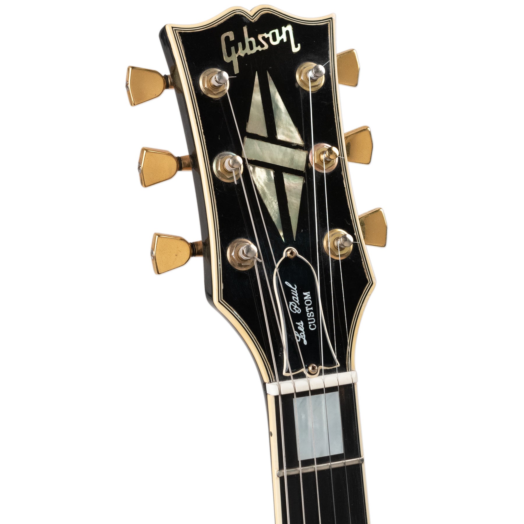 VINTAGE GIBSON 1976 LES PAUL CUSTOM - EBONY WITH CASE | Stang Guitars