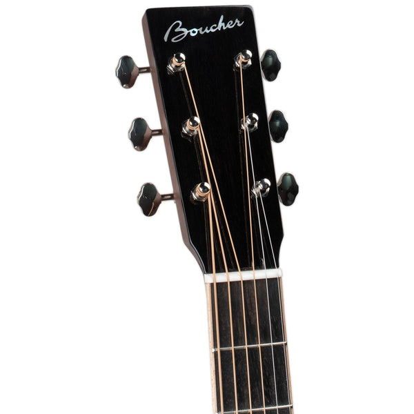 USED BOUCHER BG-51-I BLUEGRASS GOOSE OMH WITH K&K MINI PICKUP AND CASE