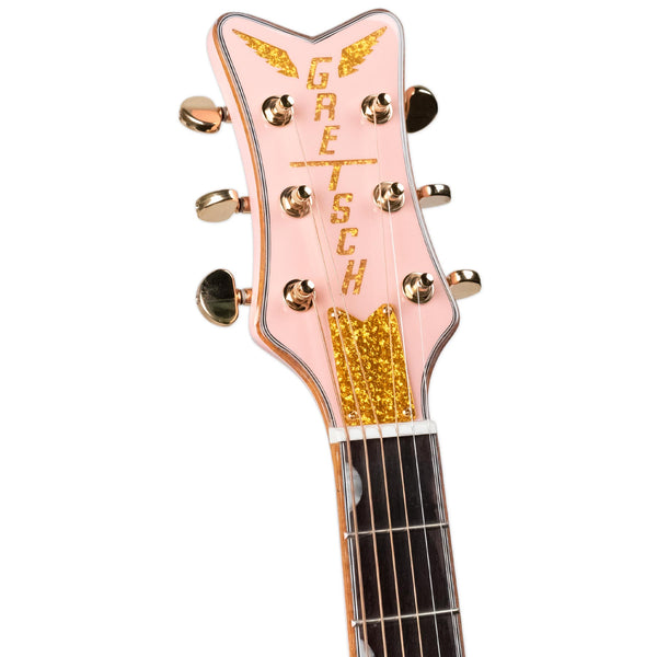 GRETSCH G5021E RANCHER PENGUIN PARLOR ACOUSTIC/ELECTRIC - SHELL PINK