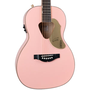 GRETSCH G5021E RANCHER PENGUIN PARLOR ACOUSTIC/ELECTRIC - SHELL PINK