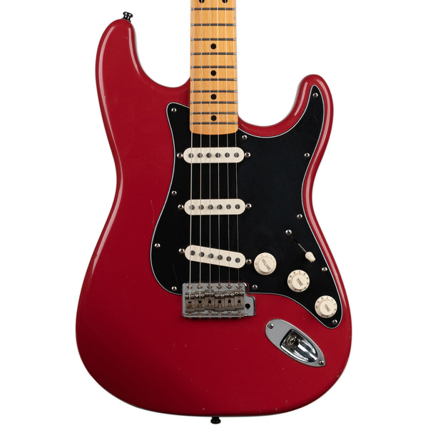 USED FENDER 1997 STANDARD STRATOCASTER - RED WITH CASE