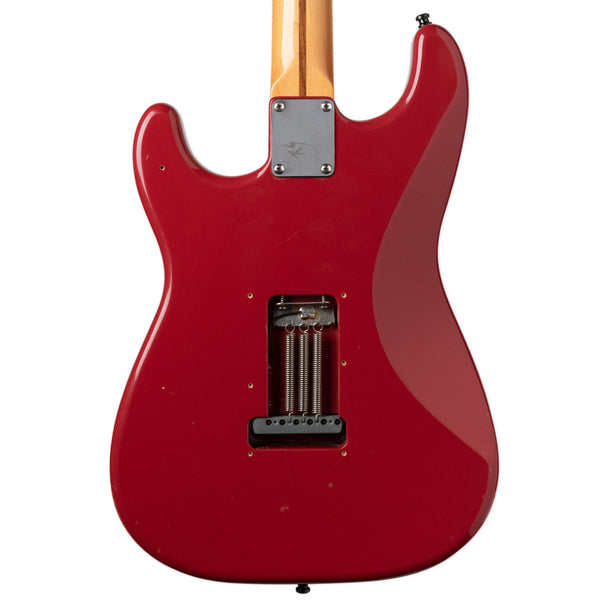 USED FENDER 1997 STANDARD STRATOCASTER - RED WITH CASE