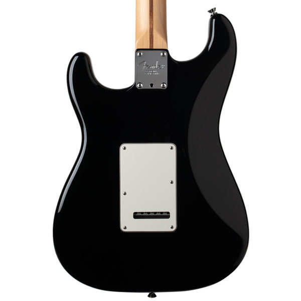 USED FENDER AMERICAN STANDARD STRATOCASTER WITH BARE KNUCKLE '63 VENEER BOARD PICKUPS - BLACK  WITH CASE