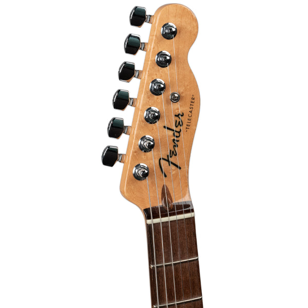 USED FENDER CUSTOM SHOP 2005 CUSTOM CLASSIC TELECASTER - BING CHERRY TRANSPARENT WITH CASE AND COA
