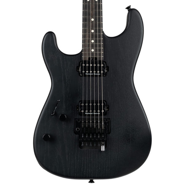 USED CHARVEL PRO-MOD SAN DIMAS® STYLE 1 HH FR E LEFT HANDED - SATIN BLACK WITH YORKVILLE CASE
