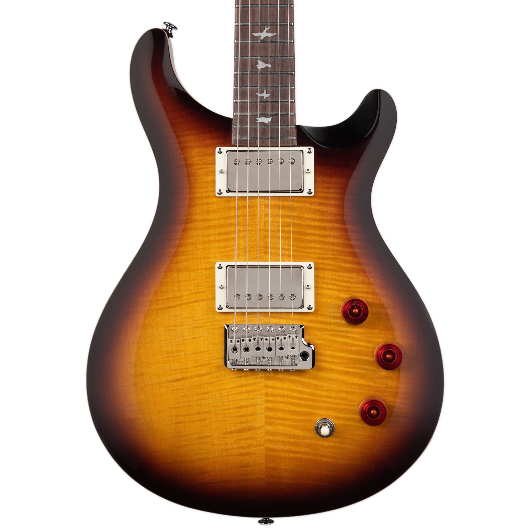 PRS SE DGT - MCCARTY TOBACCO SUNBURST WITH BIRDS