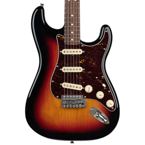 USED SQUIER CLASSIC VIBE '60S STRATOCASTER - 3-COLOUR SUNBURST WITH FENDER CASE