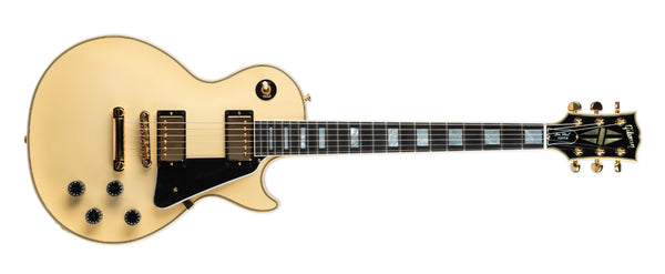 USED GIBSON CUSTOM SHOP LES PAUL CUSTOM 2022 - BUTTERCREAM GLOSS