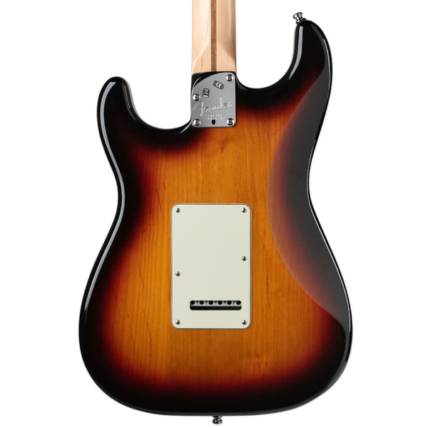 USED FENDER 2007 AMERICAN DELUXE HSS FAT STRATOCASTER - 3-COLOUR SUNBURST WITH CASE