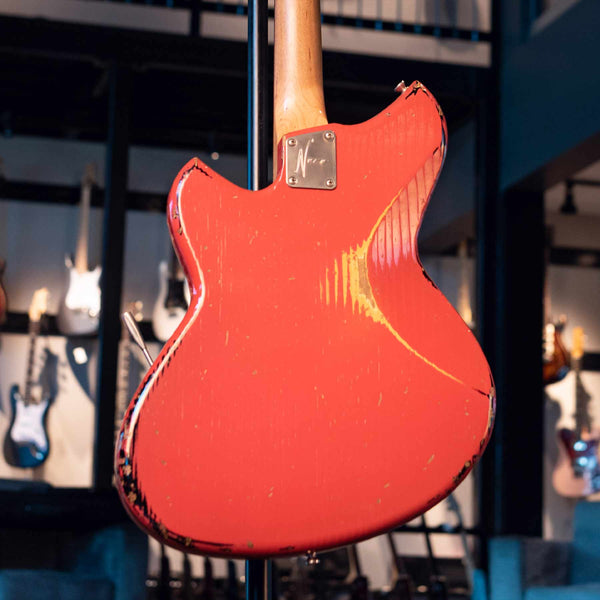 NOVO GUITARS SERUS J - FIESTA RED OVER '64 3 TONE BURST LIMITED EDITION