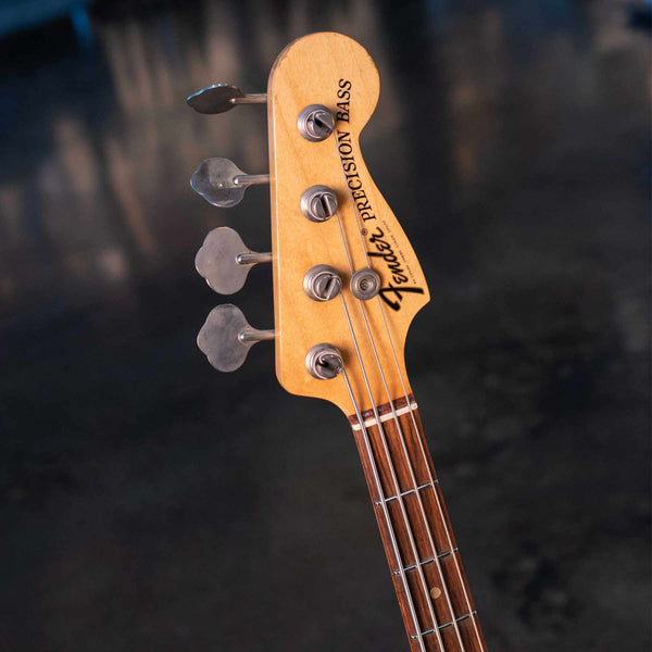 VINTAGE FENDER PRECISION BASS 1969 BLACK W/CASE