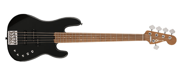 CHARVEL PRO-MOD SAN DIMAS BASS PJ V - METALLIC BLACK