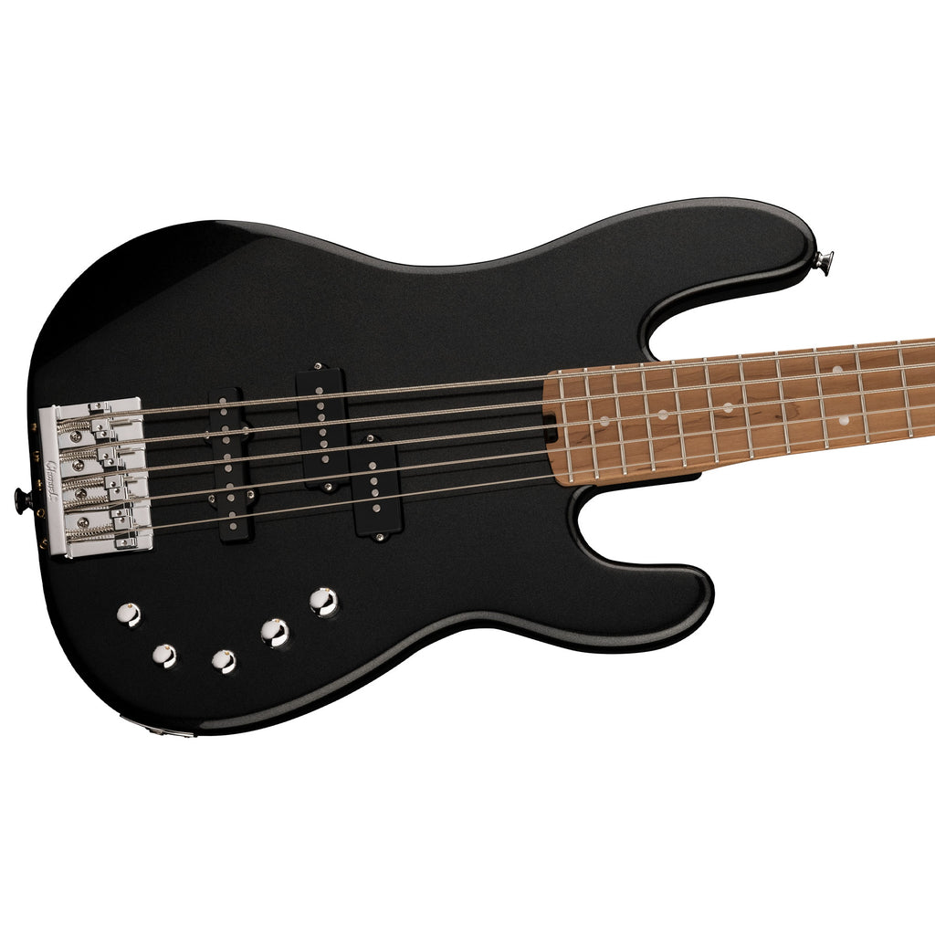 CHARVEL PRO-MOD SAN DIMAS BASS PJ V - METALLIC BLACK | Stang Guitars