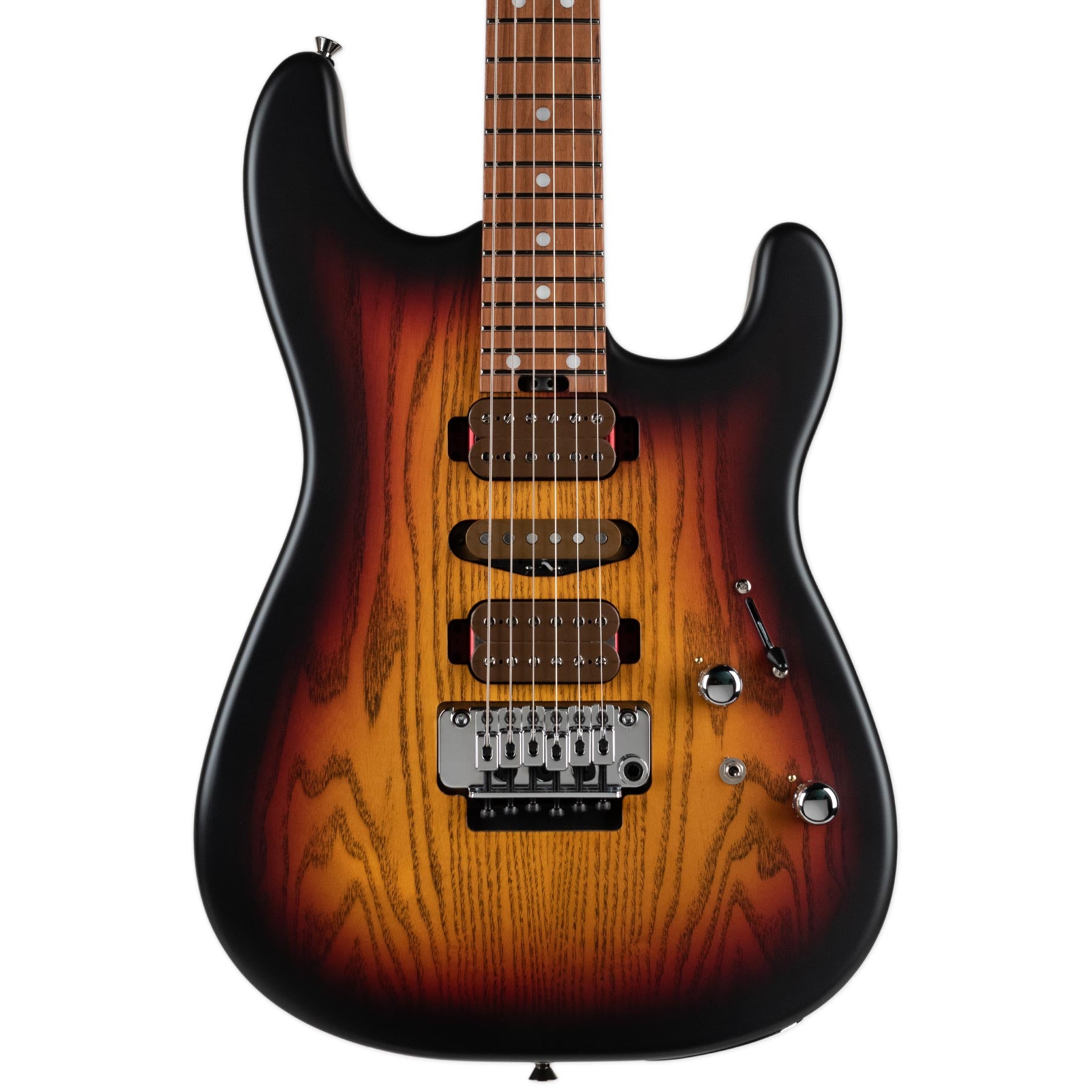 CHARVEL GUTHRIE GOVAN SIGNATURE MJ SAN DIMAS SD24 CM - 3 TONE SUNBURST