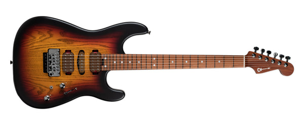 CHARVEL GUTHRIE GOVAN SIGNATURE MJ SAN DIMAS SD24 CM - 3 TONE SUNBURST