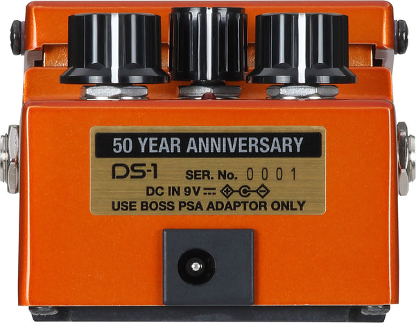 BOSS DS-1 DISTORTION - 50TH ANNIVERSARY SPECIAL EDITION