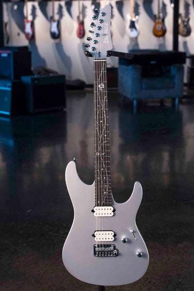 IBANEZ TOD10 TIM HENSON SIGNATURE  - CLASSIC SILVER WITH BAG