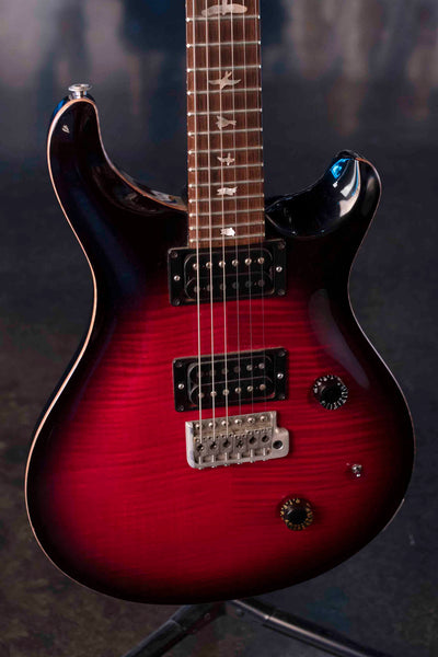 VINTAGE PRS CUSTOM 24 1990 - BLACK CHERRY WITH SWEET SWITCH AND ORIGINAL CASE