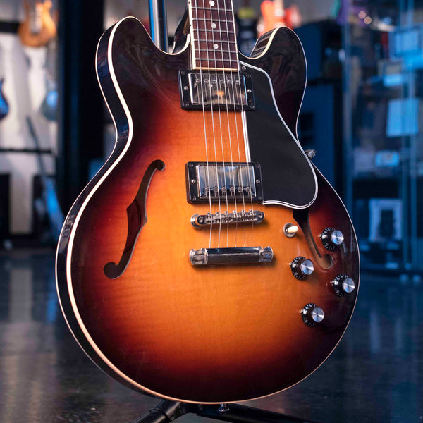 USED GIBSON CUSTOM SHOP ES-339 TOBACCO BURST W/ CASE
