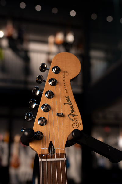 USED FENDER PLAYER II JAZZMASTER - AQUATONE BLUE WITH GIGBAG
