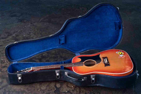 USED GRAMMAR G-58 ACOUSTIC GUITAR WITH CASE