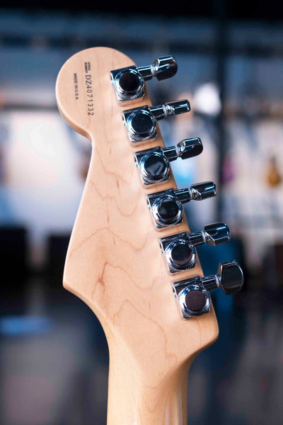 USED FENDER AMERICAN DELUXE ASH STRATOCASTER -  BUTTERSCOTCH BLONDE WITH CASE
