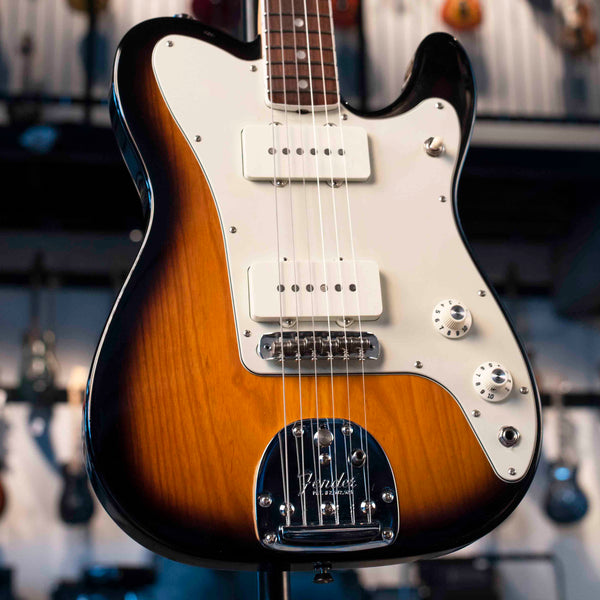 USED FENDER THE JAZZ TELE 2 COLOUR SUNBURST PARALLEL UNIVERSE LIMITED EDITION