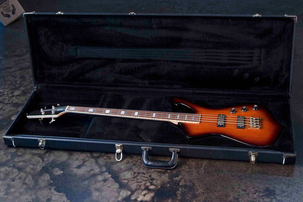 USED IBANEZ ICB200 STANDARD ICEMAN BASS WITH CASE