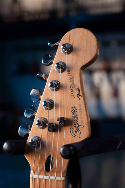 USED SQUIER MIK STRATOCASTER BLACK