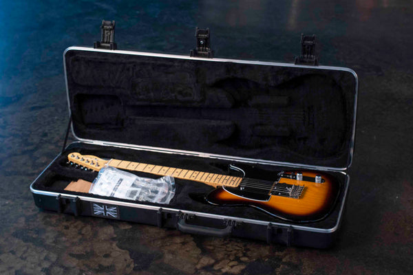 USED FENDER AMERICAN STANDARD TELECASTER 60TH ANNIVERSARY - 2011  SUNBURST WITH CASE